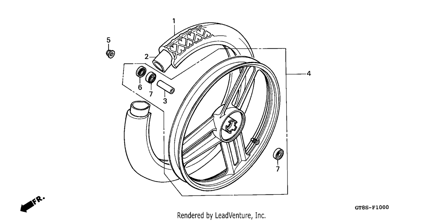 FRONT WHEEL