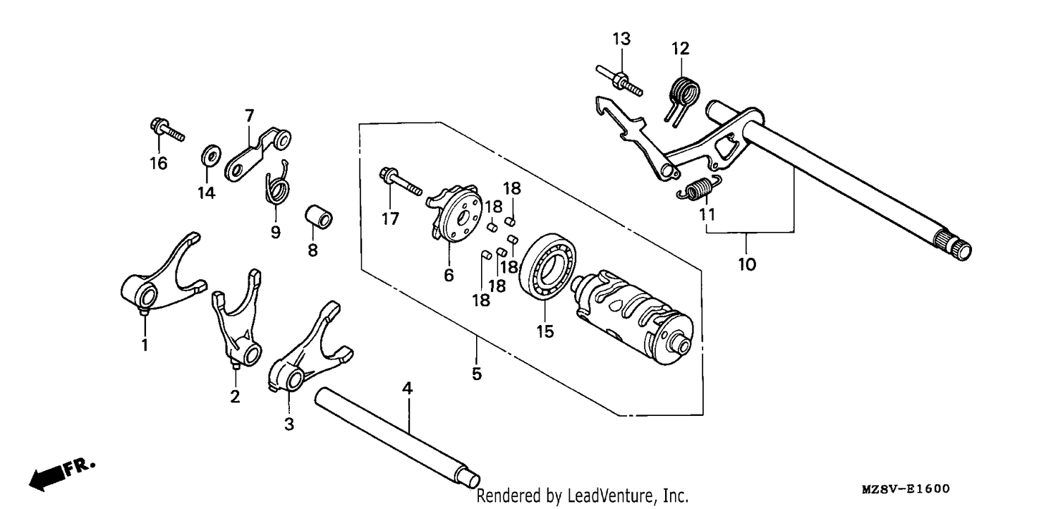 GEARSHAFT DRUM