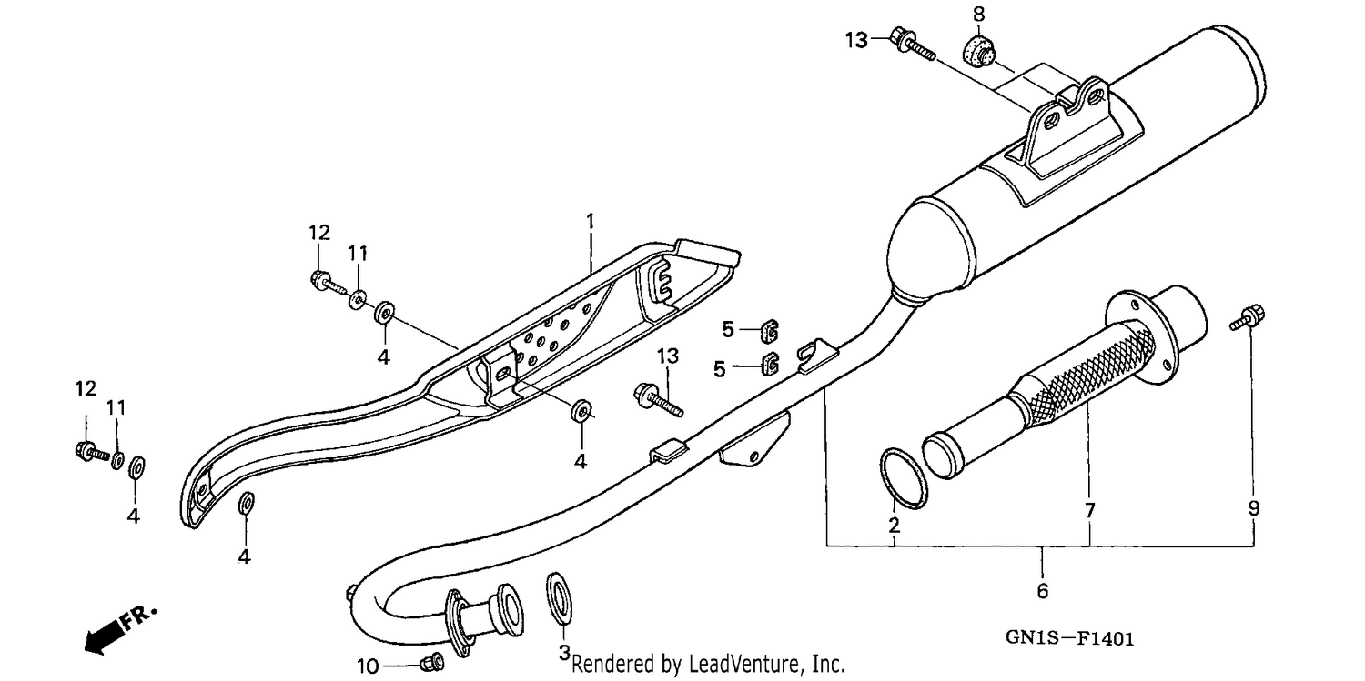 EXHAUST MUFFLER (2)