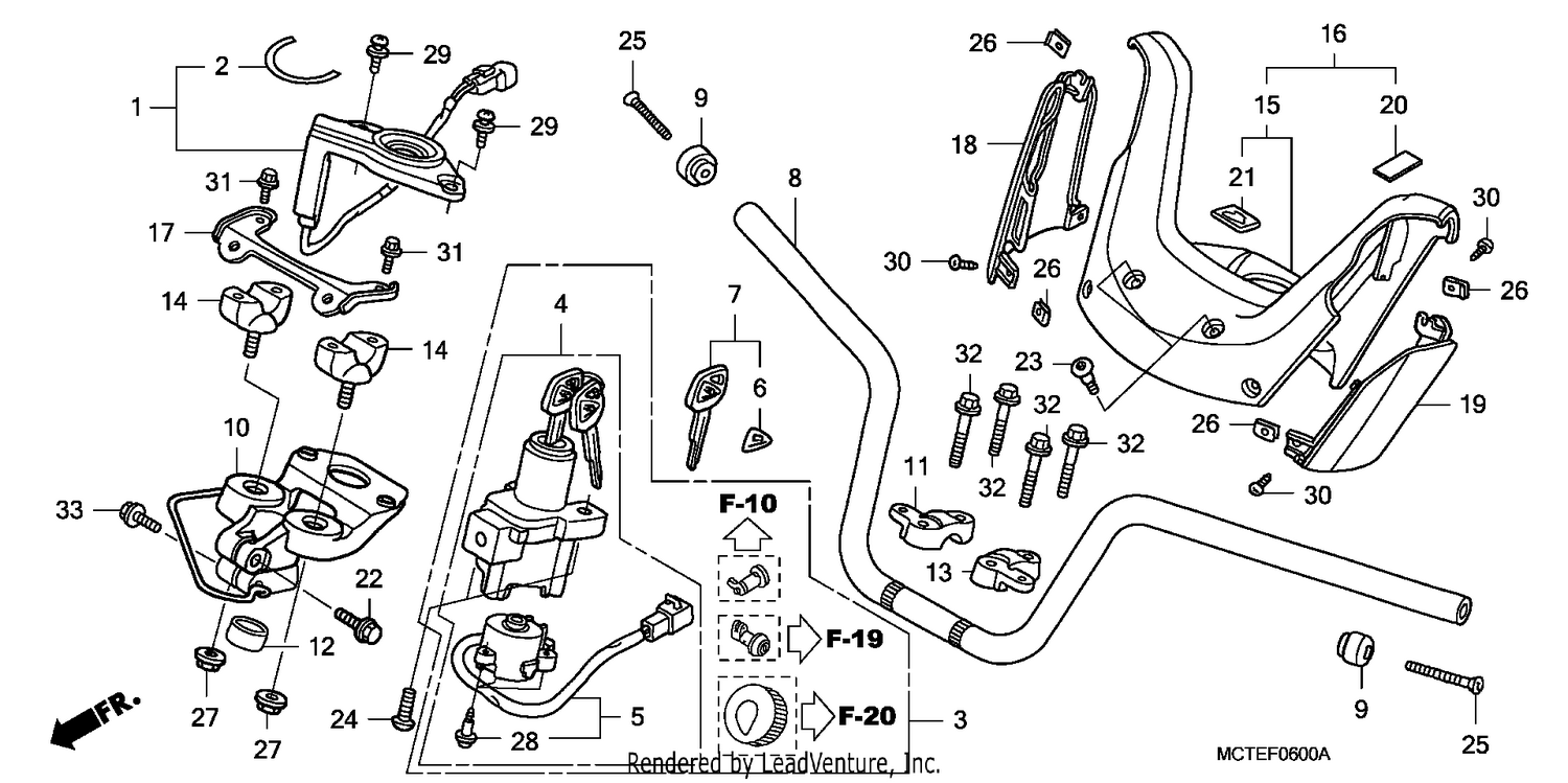 HANDLE PIPE/HANDLE COVER