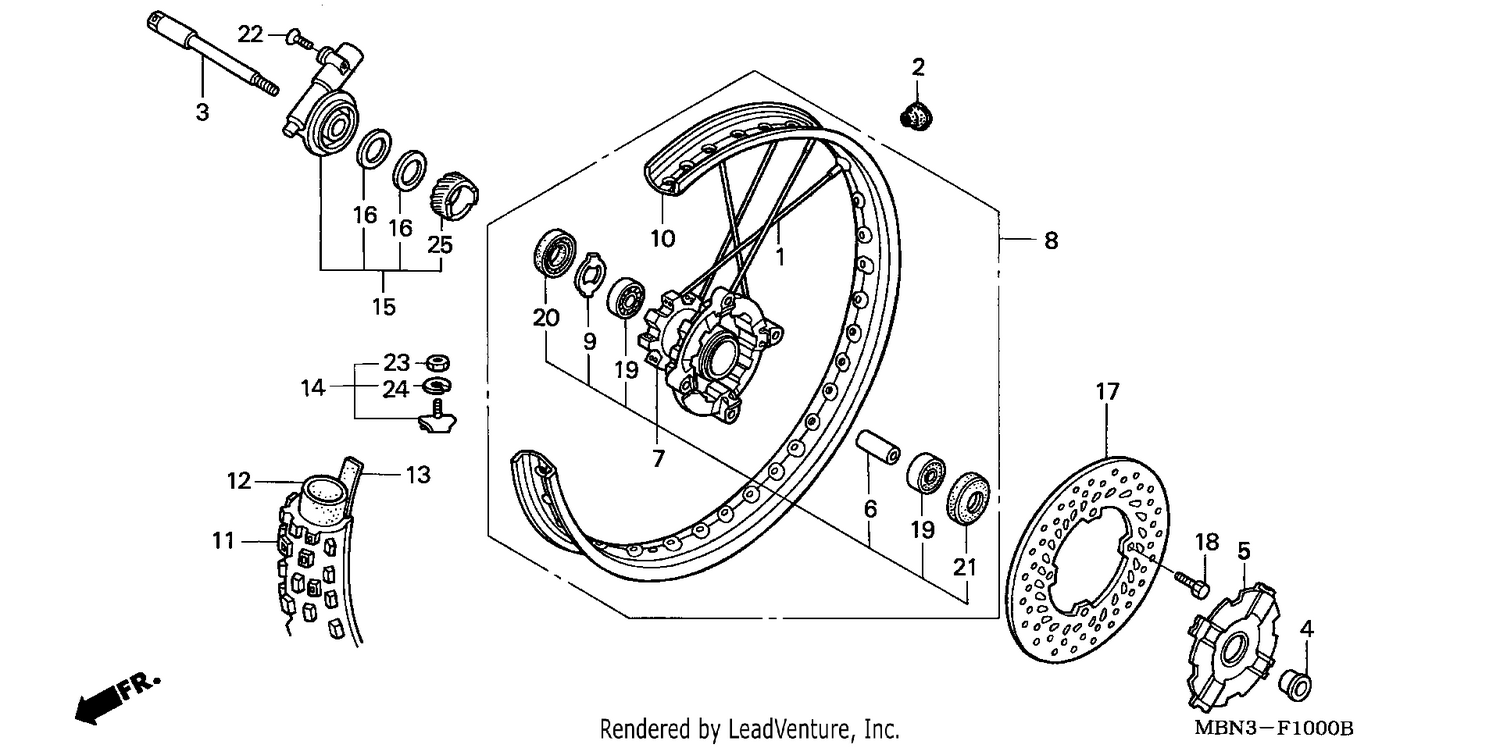 FRONT WHEEL