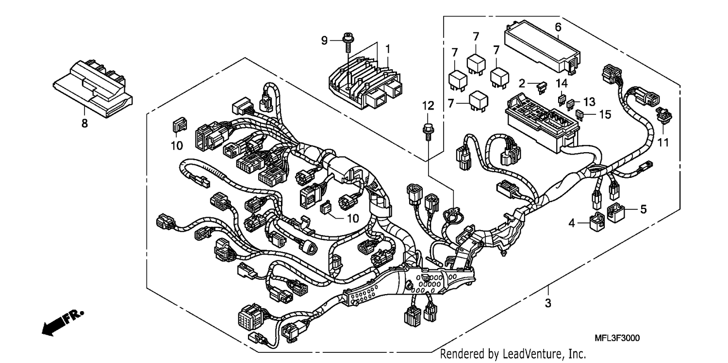 WIRE HARNESS (CBR1000RR)