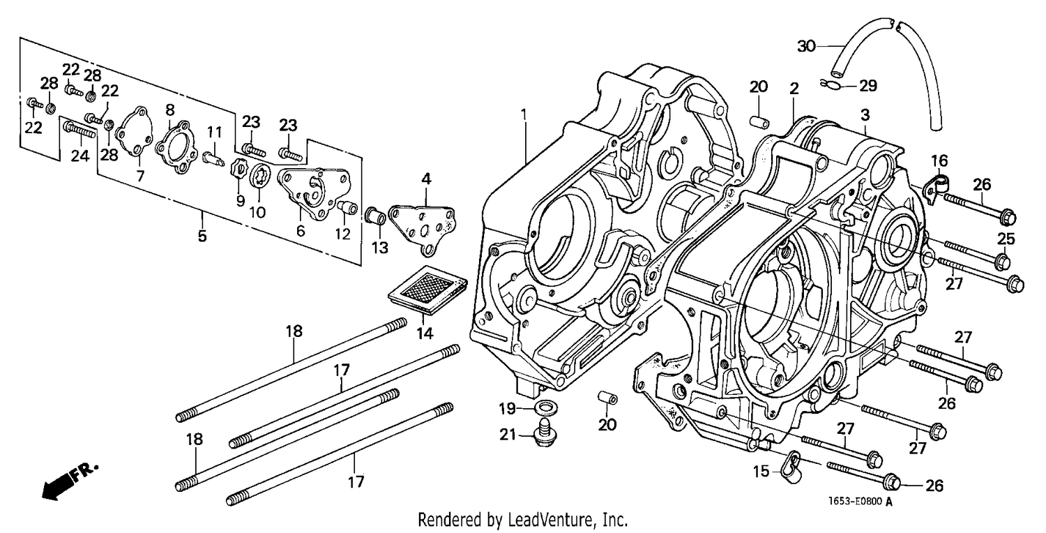 CRANKCASE/OIL PUMP