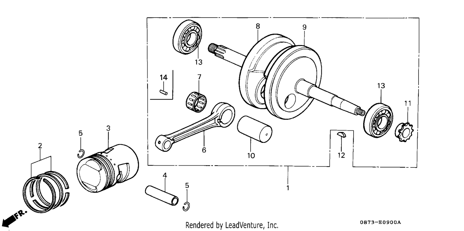 CRANKSHAFT/PISTON