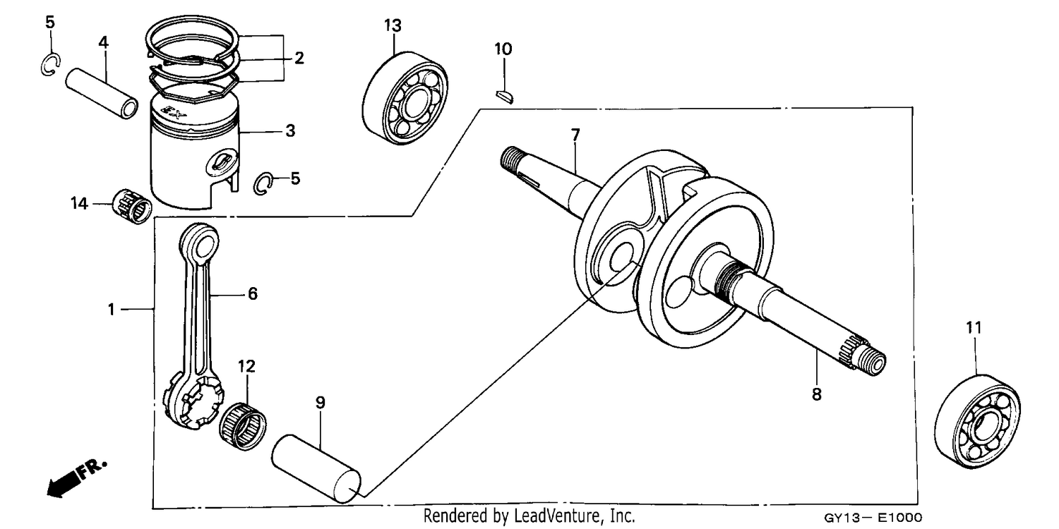 CRANKSHAFT/PISTON