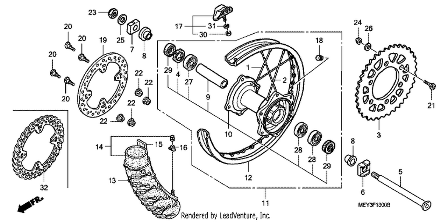  REAR WHEEL