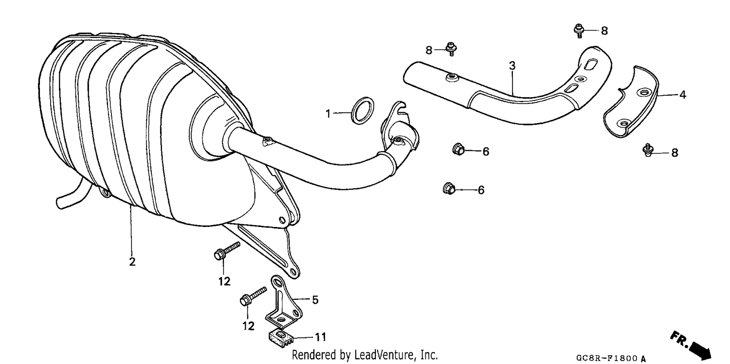 EXHAUST MUFFLER
