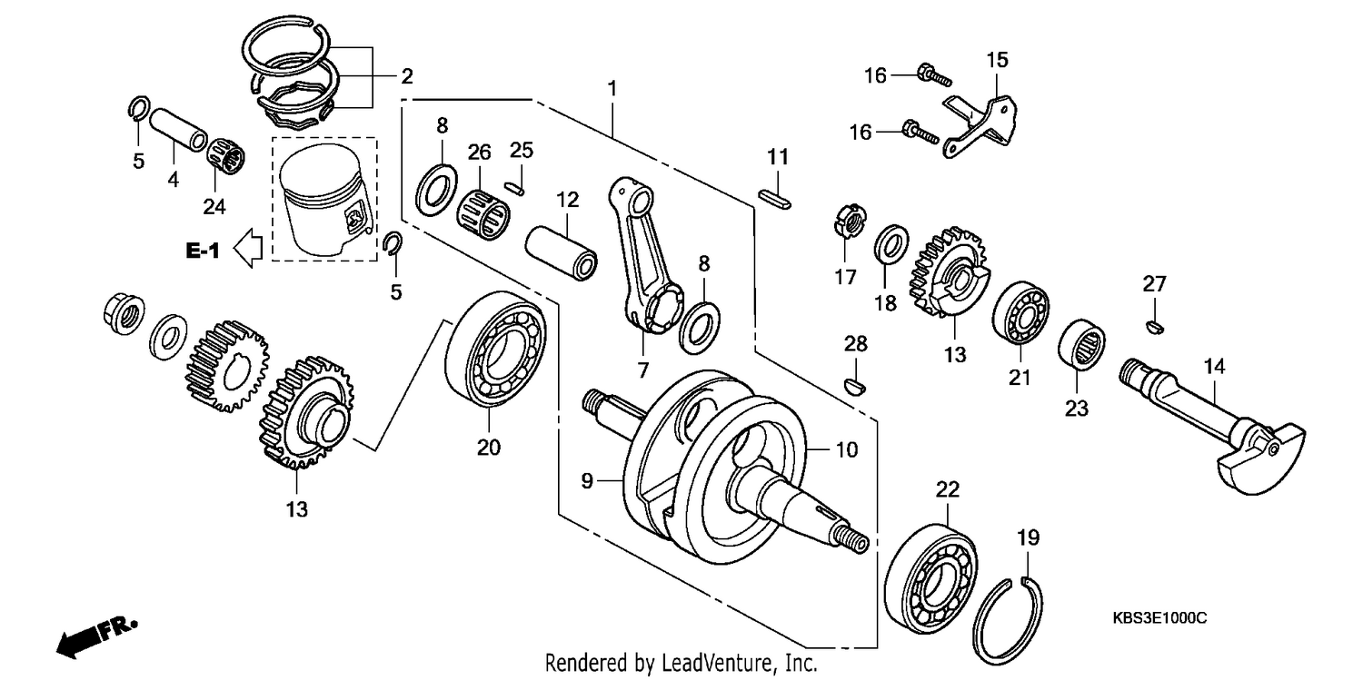 CRANKSHAFT/PISTON