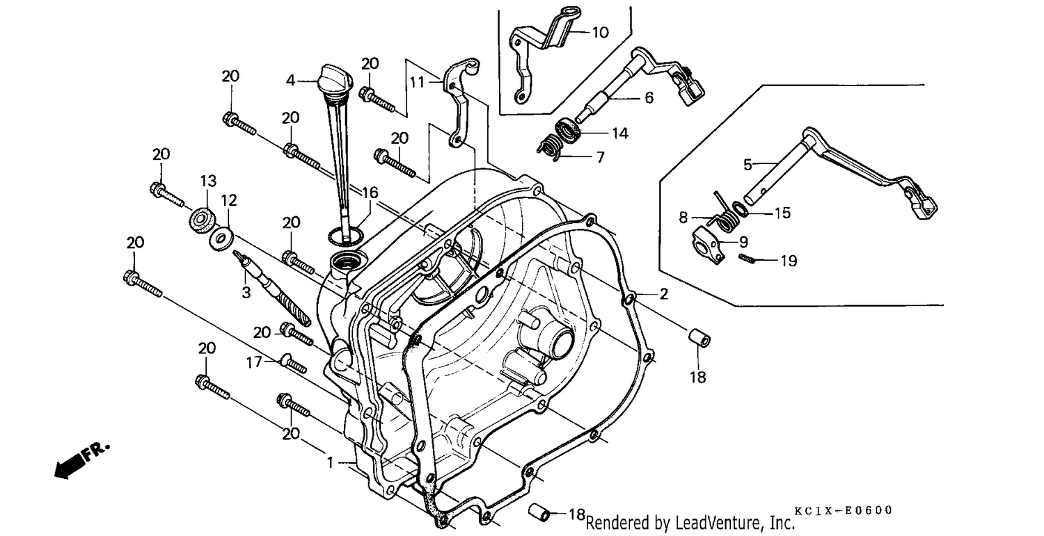 RIGHT CRANKCASE COVER