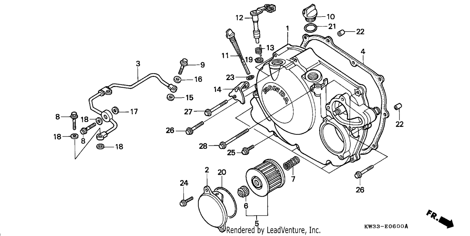RIGHT CRANKCASE COVER