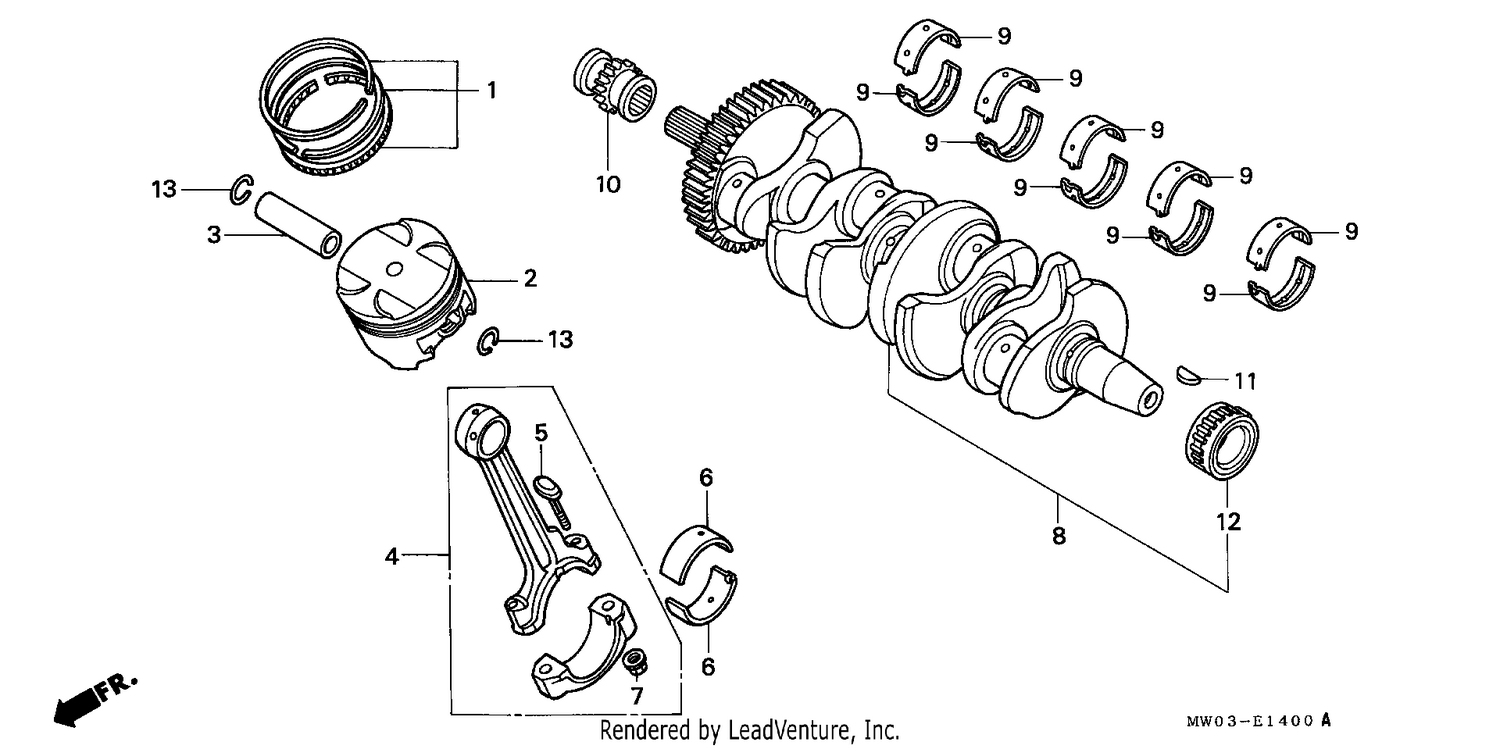 CRANKSHAFT/PISTON (1)