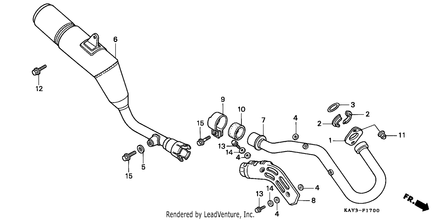 EXHAUST MUFFLER
