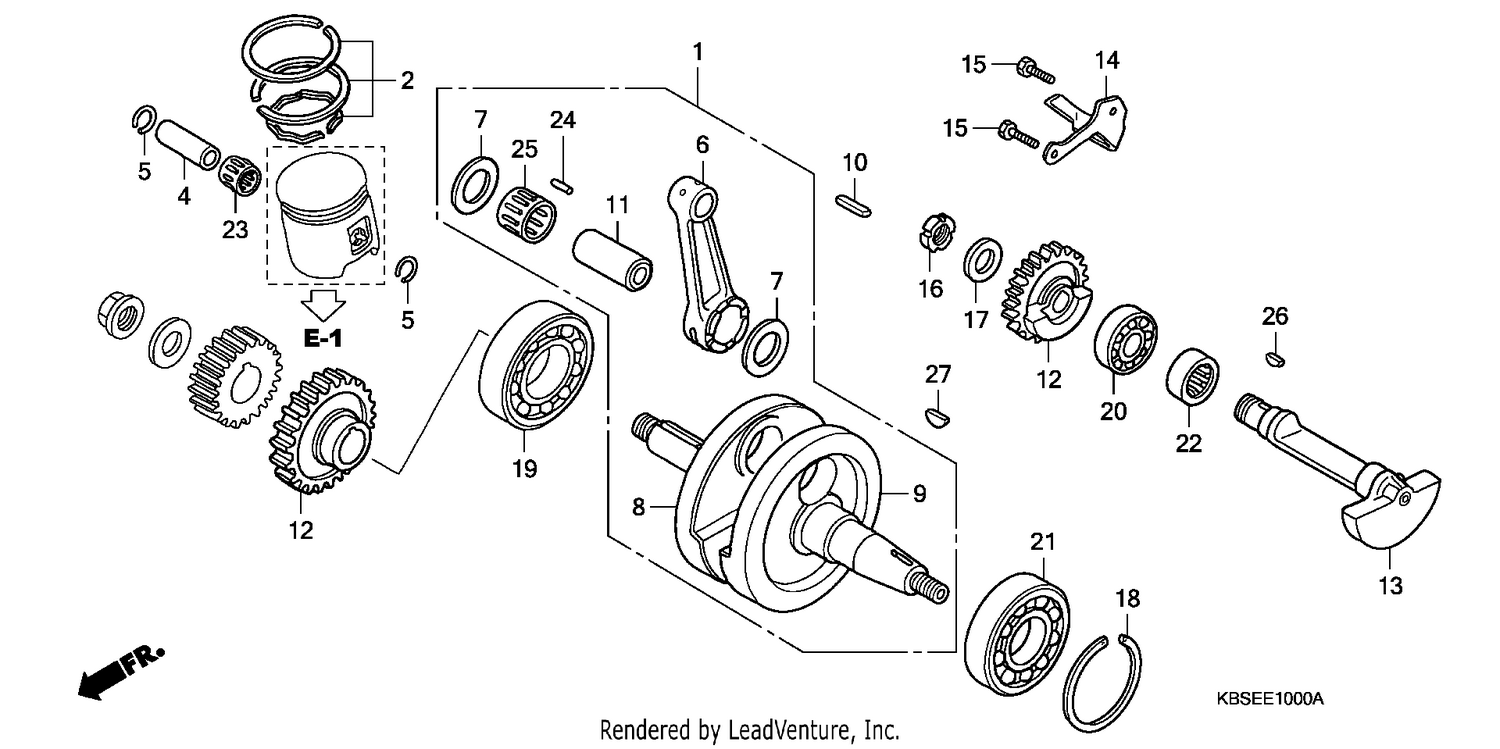 CRANKSHAFT/PISTON