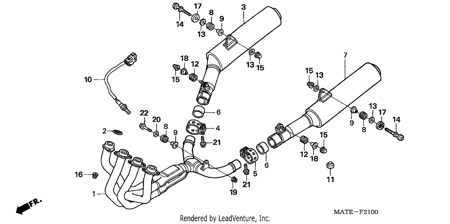EXHAUST MUFFLER