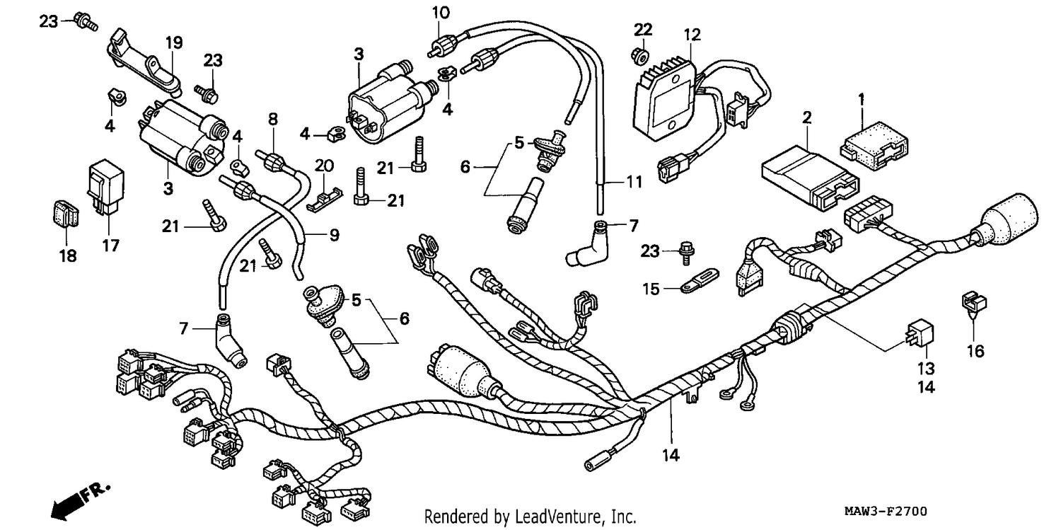 WIRE HARNESS (E/F/G/IT/SP/2G/2IT)
