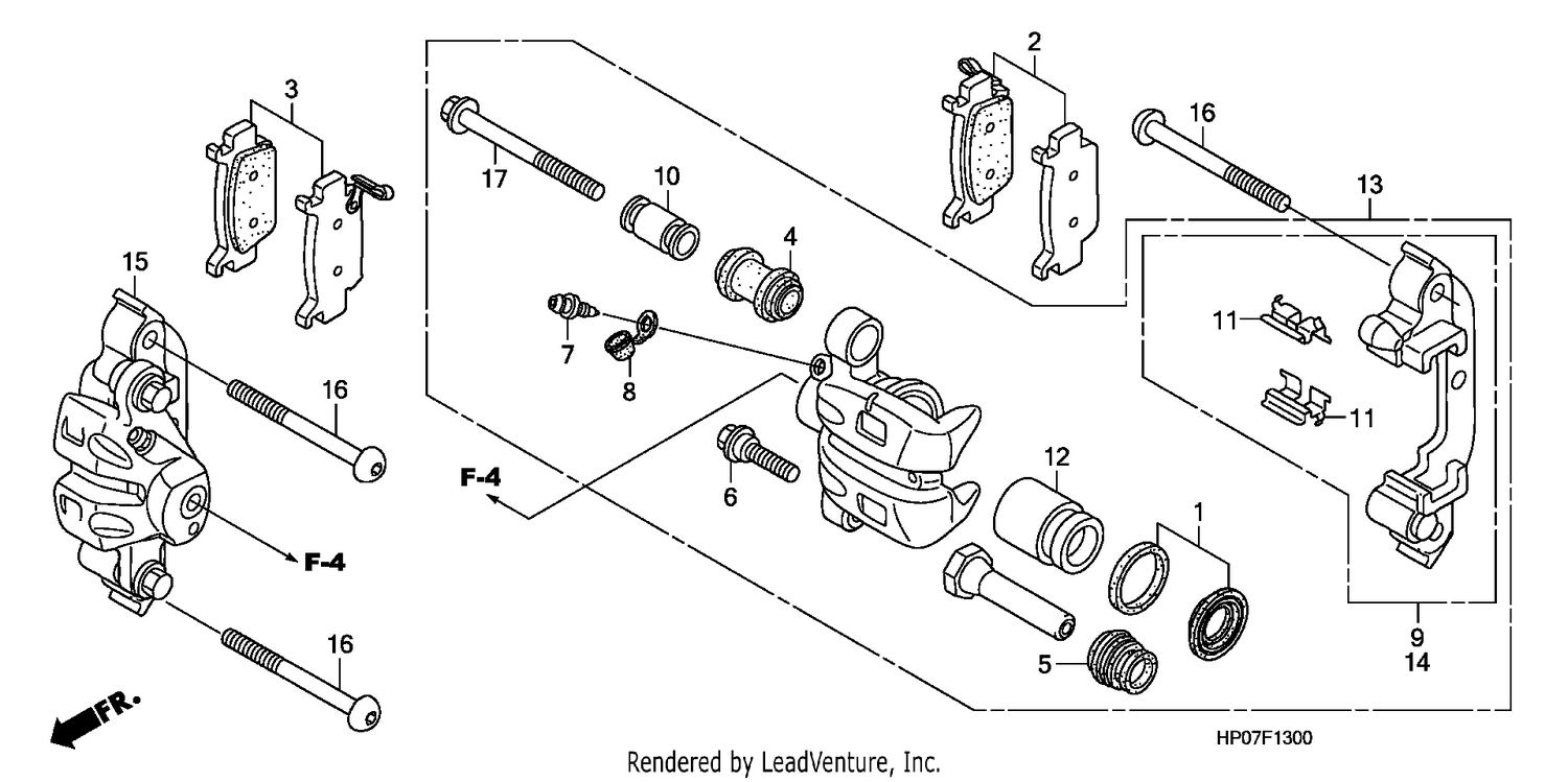 FRONT BRAKE CALIPER
