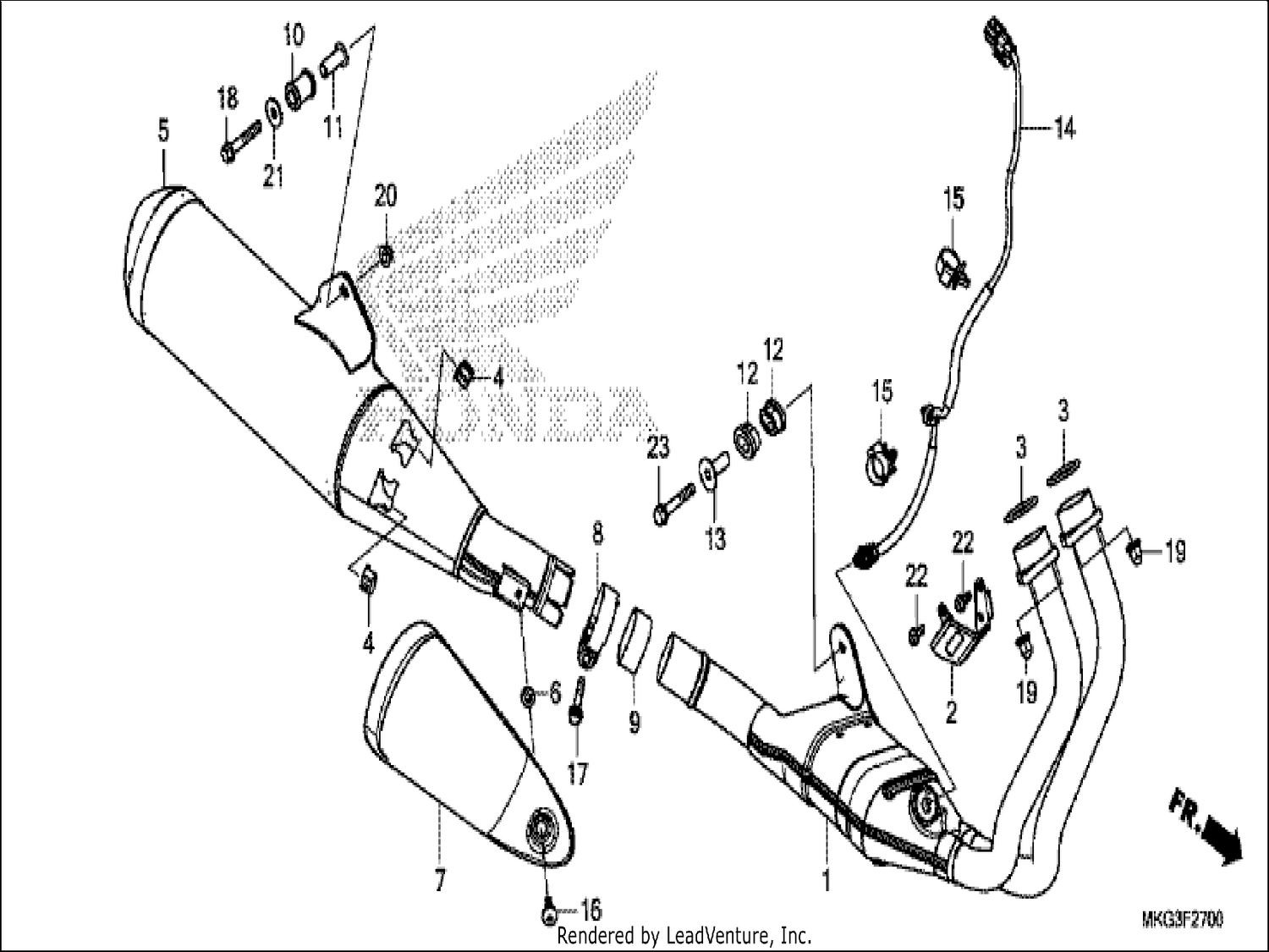  EXHAUST MUFFLER