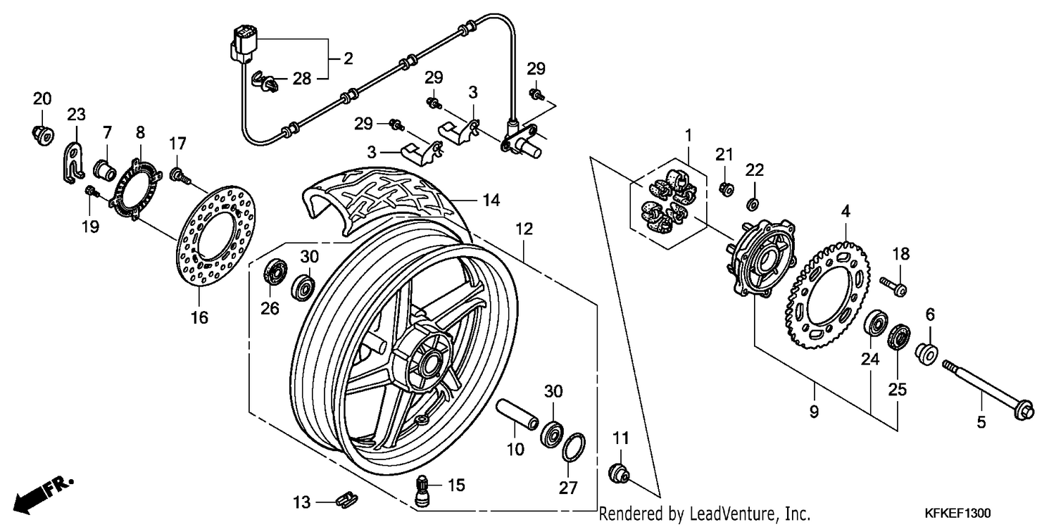 REAR WHEEL