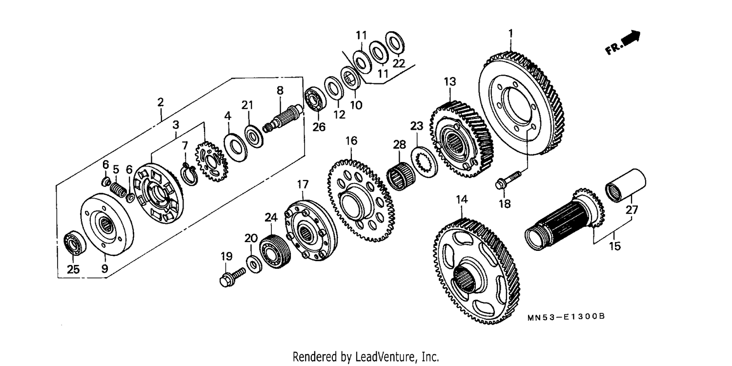 PRIMARY DRIVE GEAR