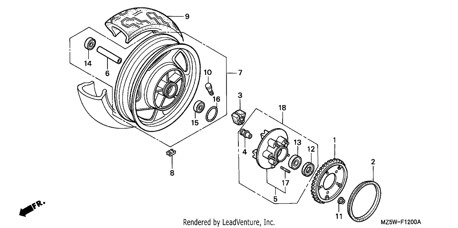 REAR WHEEL