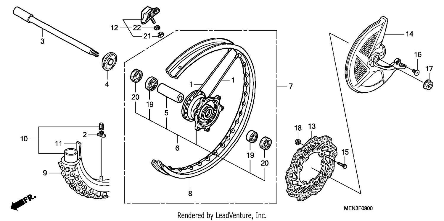 FRONT WHEEL