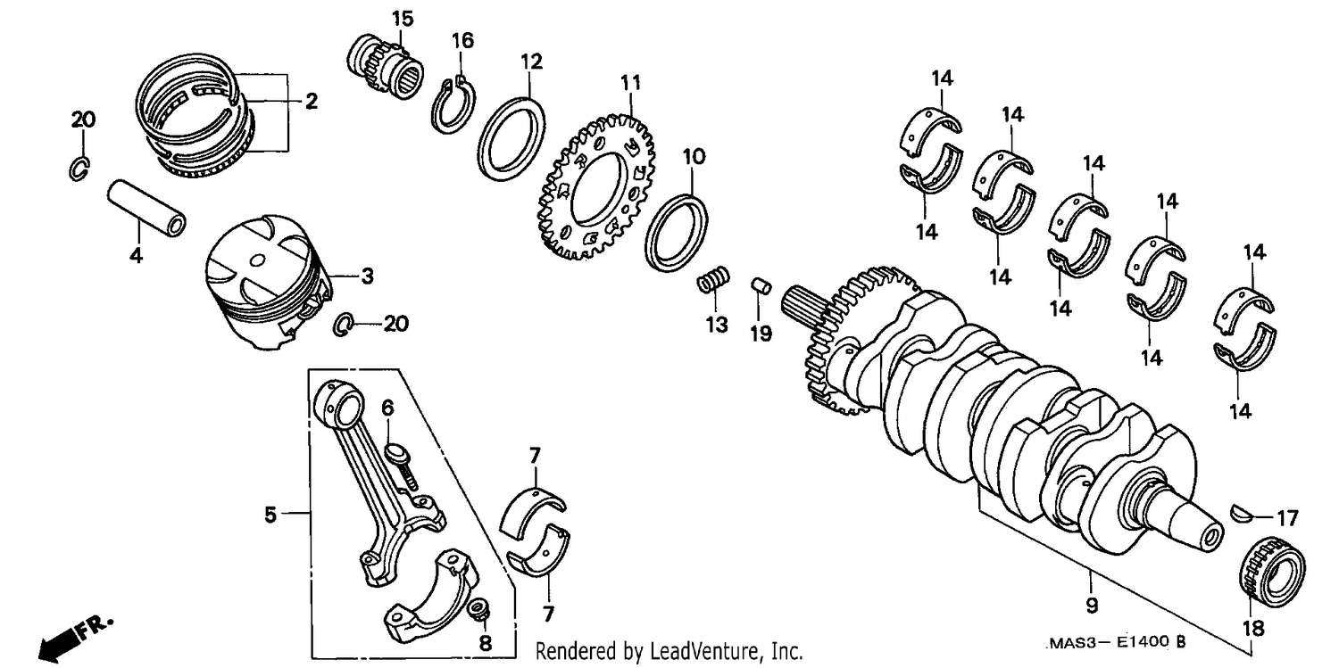 CRANKSHAFT/PISTON
