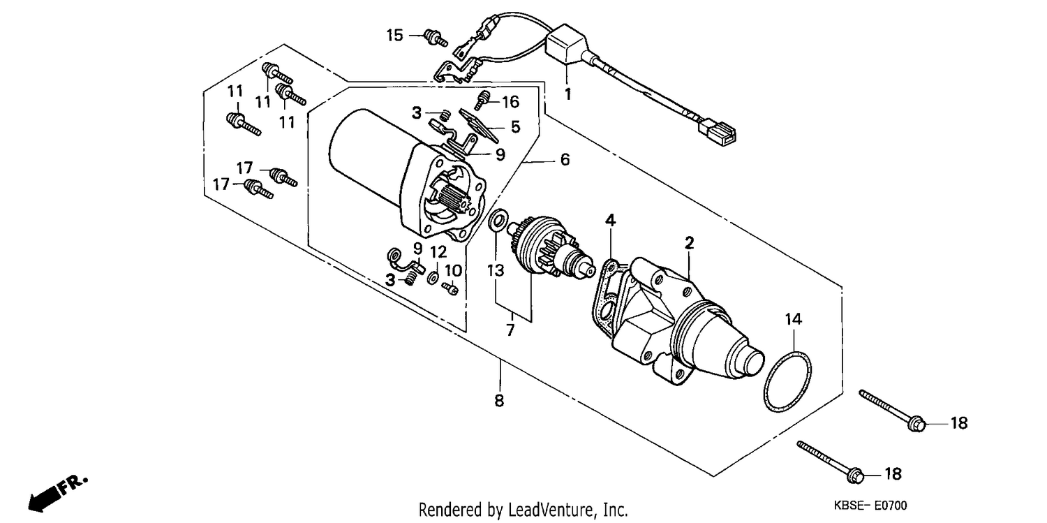 STARTING MOTOR