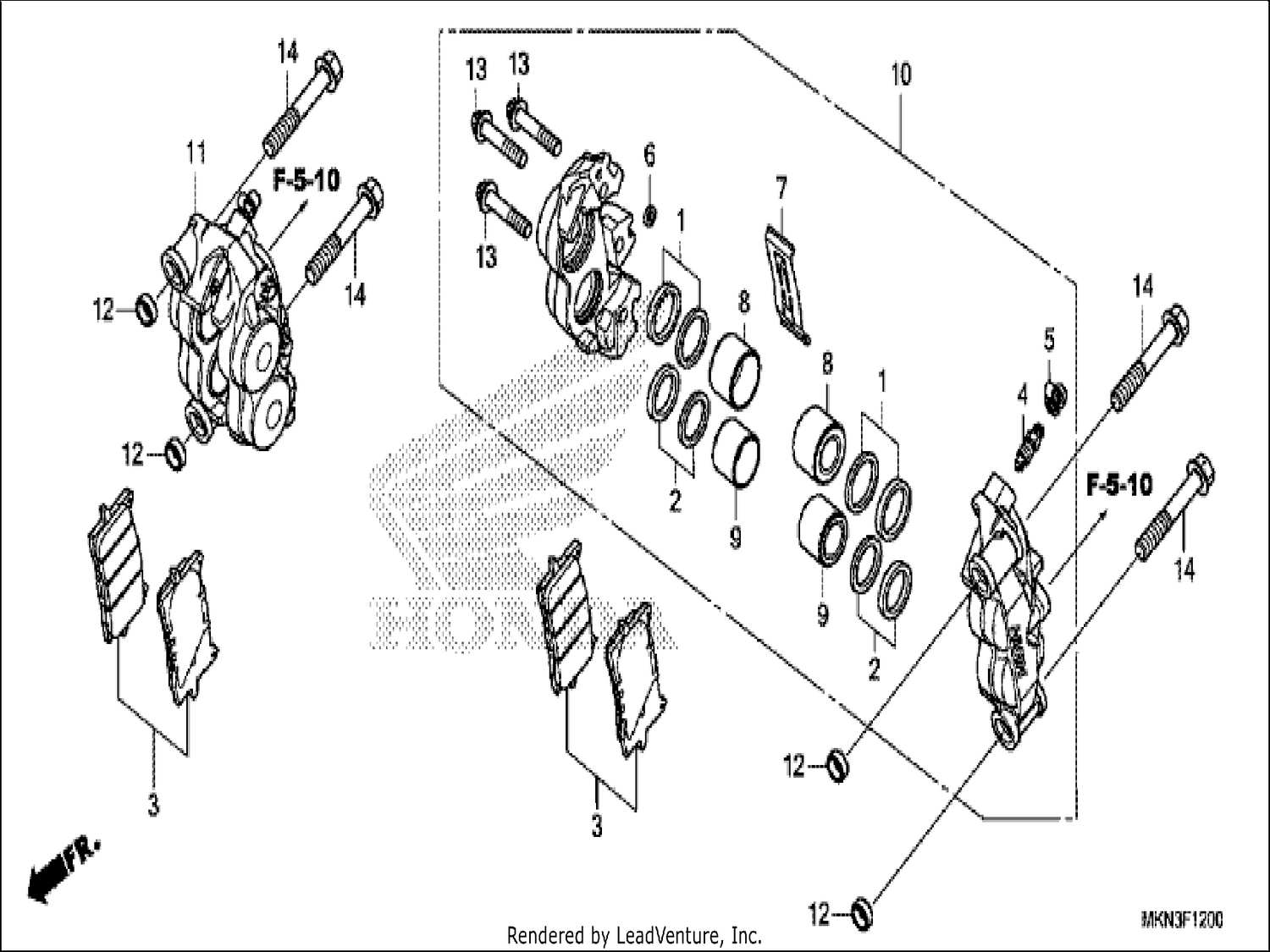  FRONT BRAKE CALIPER