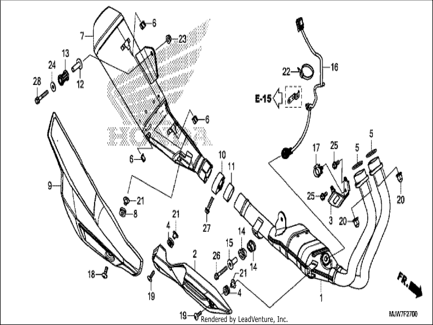  EXHAUST MUFFLER