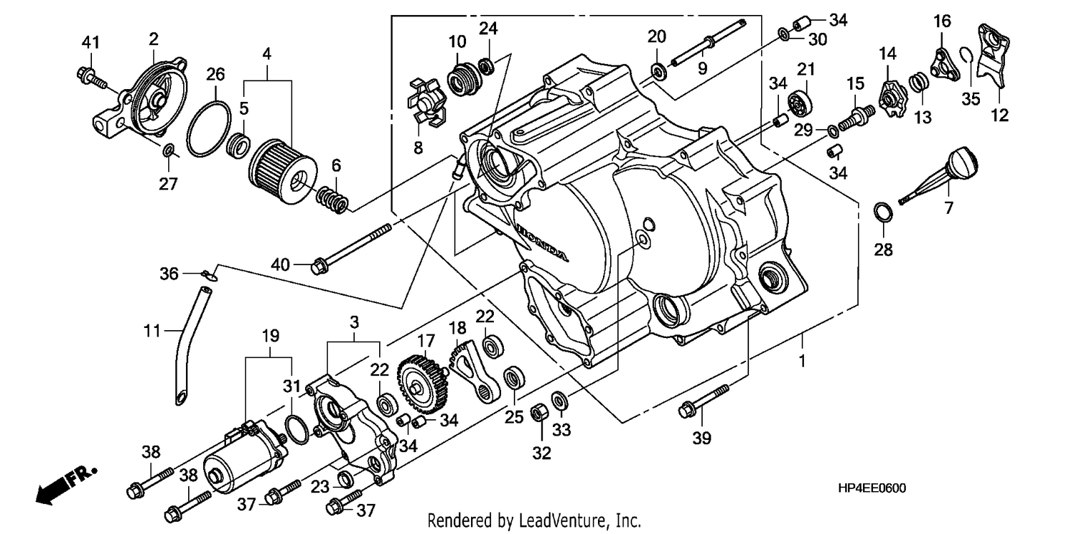 FRONT CRANKCASE COVER