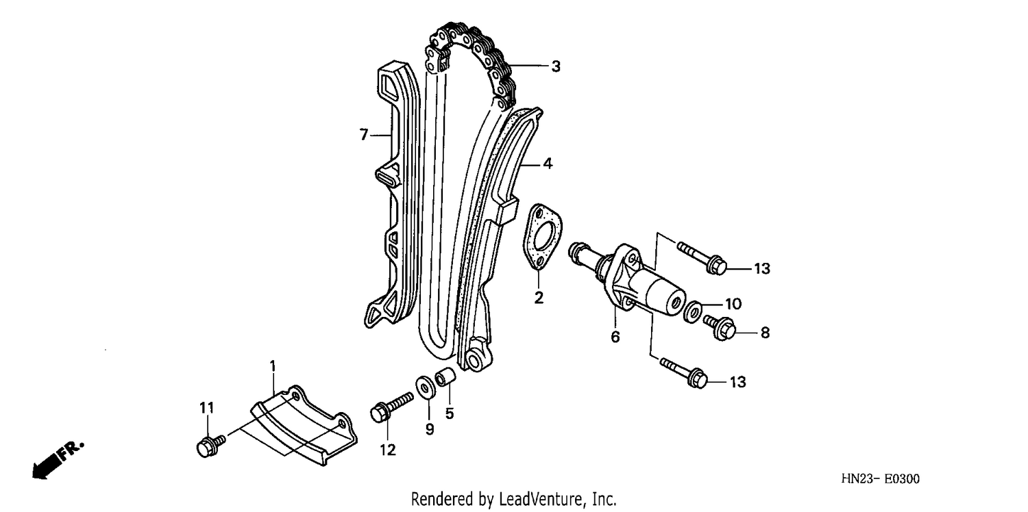 CAM CHAIN/TENSIONER