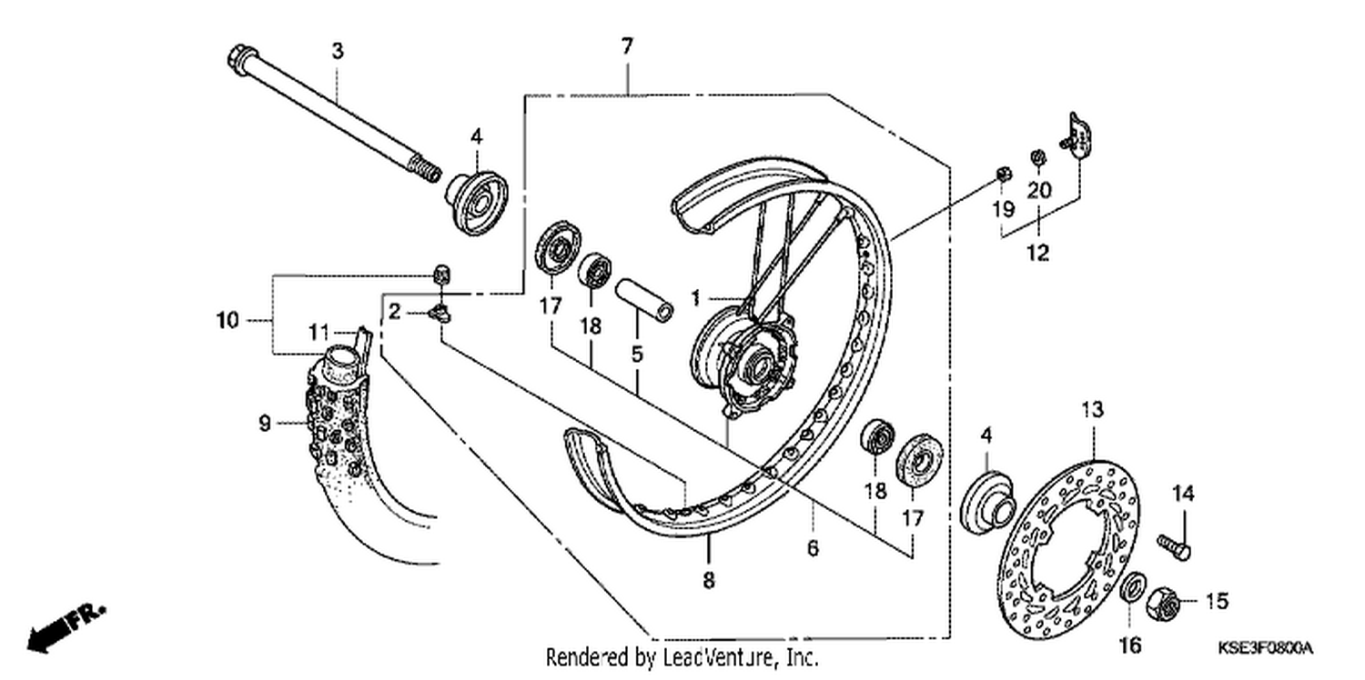  FRONT WHEEL