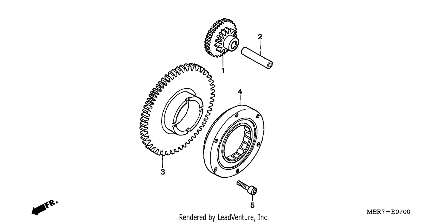 STARTING CLUTCH (CBF600S6/SA6/N6/NA6)