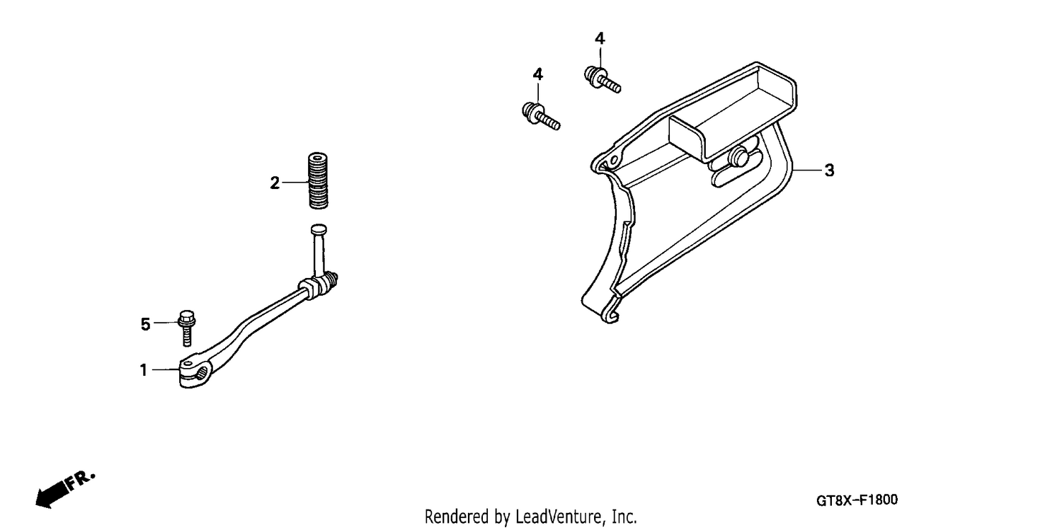 PEDAL/KICK STARTER ARM