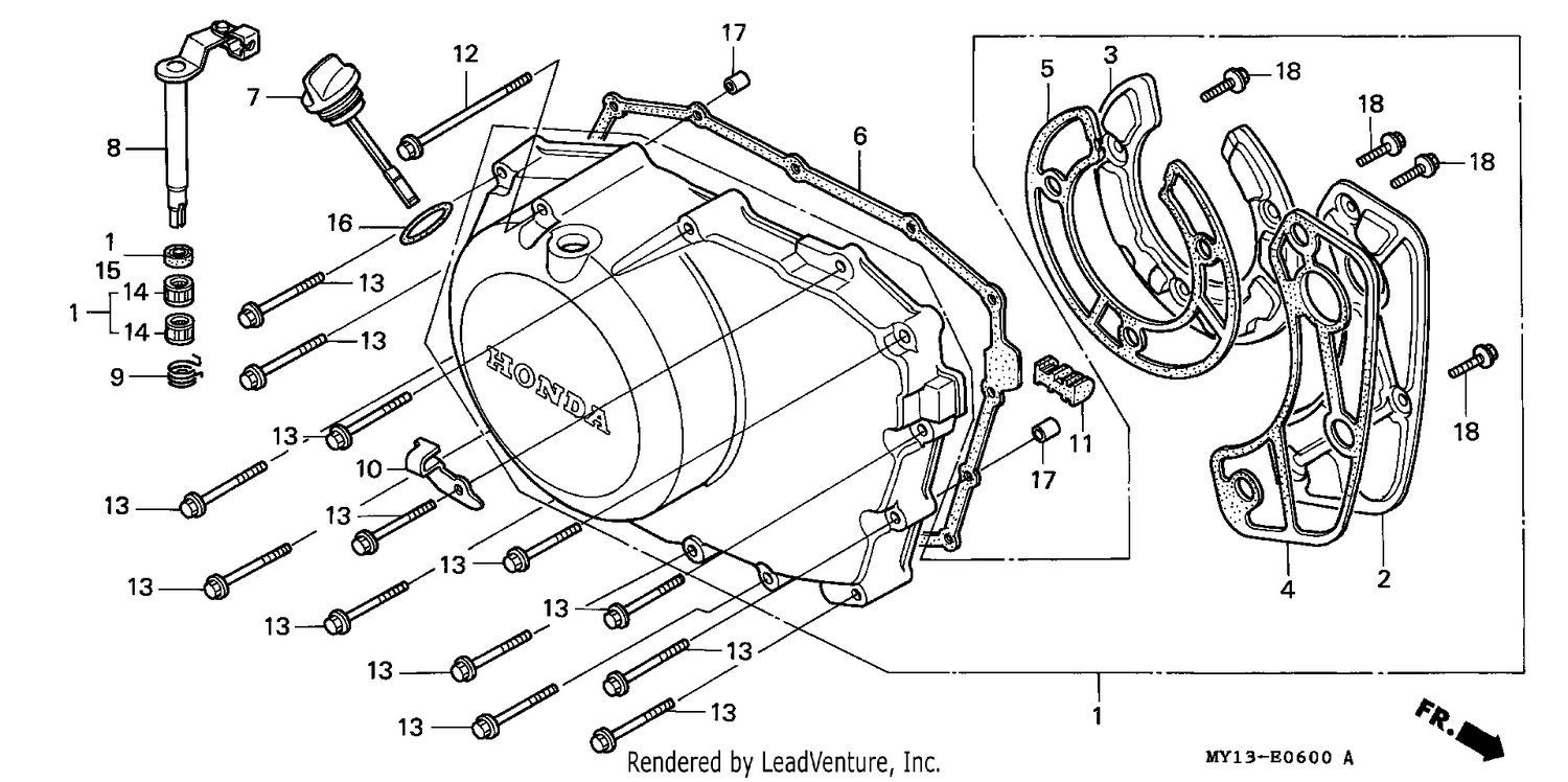 RIGHT CRANKCASE COVER