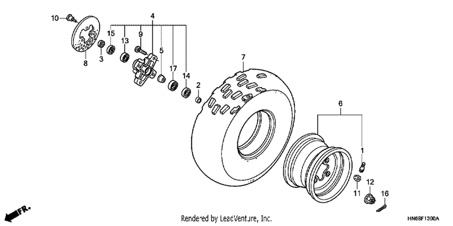  FRONT WHEEL