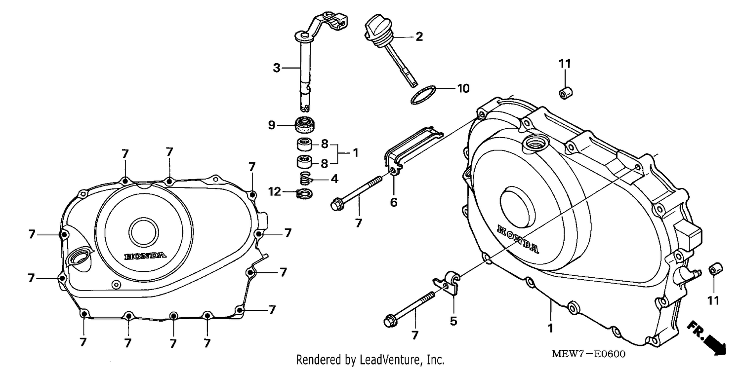 RIGHT CRANKCASE COVER