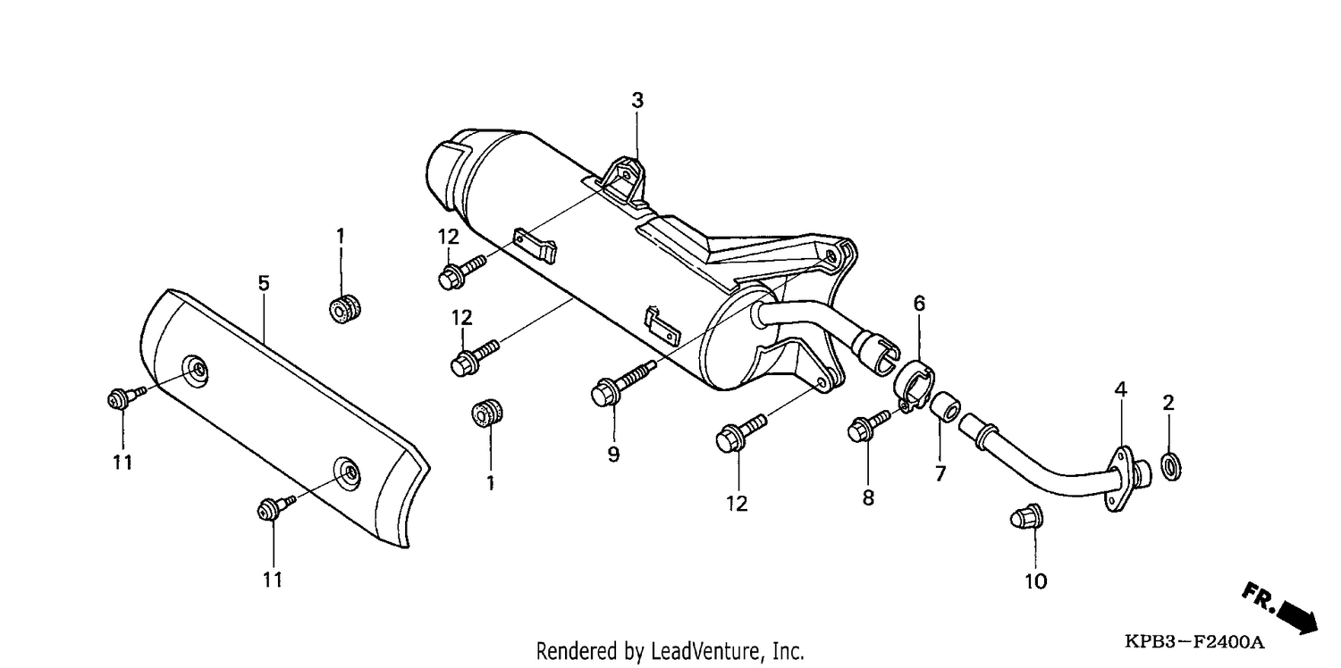 EXHAUST MUFFLER