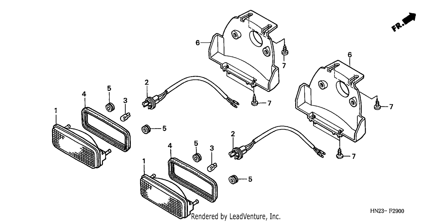 TAILLIGHT (TRX500FA1/2/3/4)