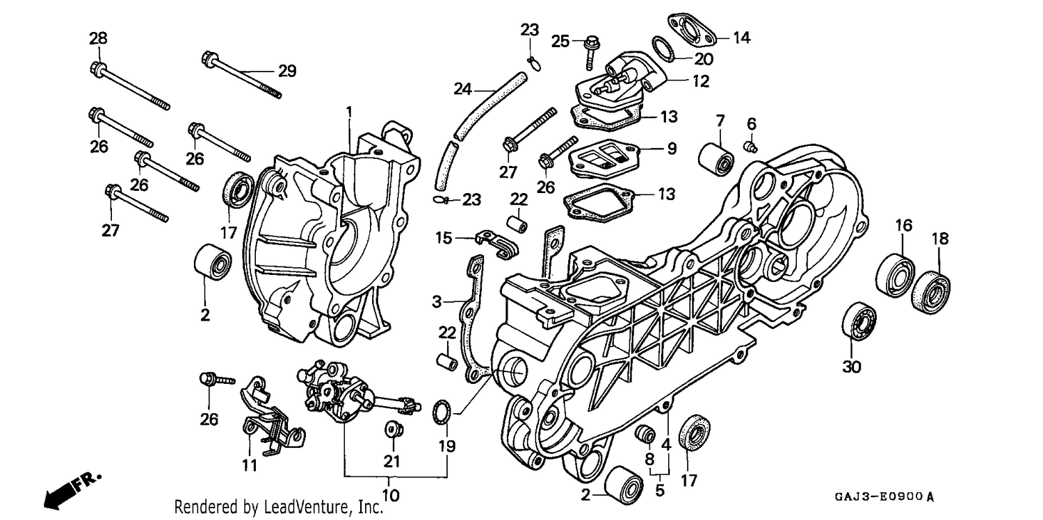 CRANKCASE/OIL PUMP