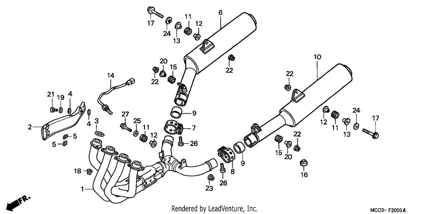 EXHAUST MUFFLER