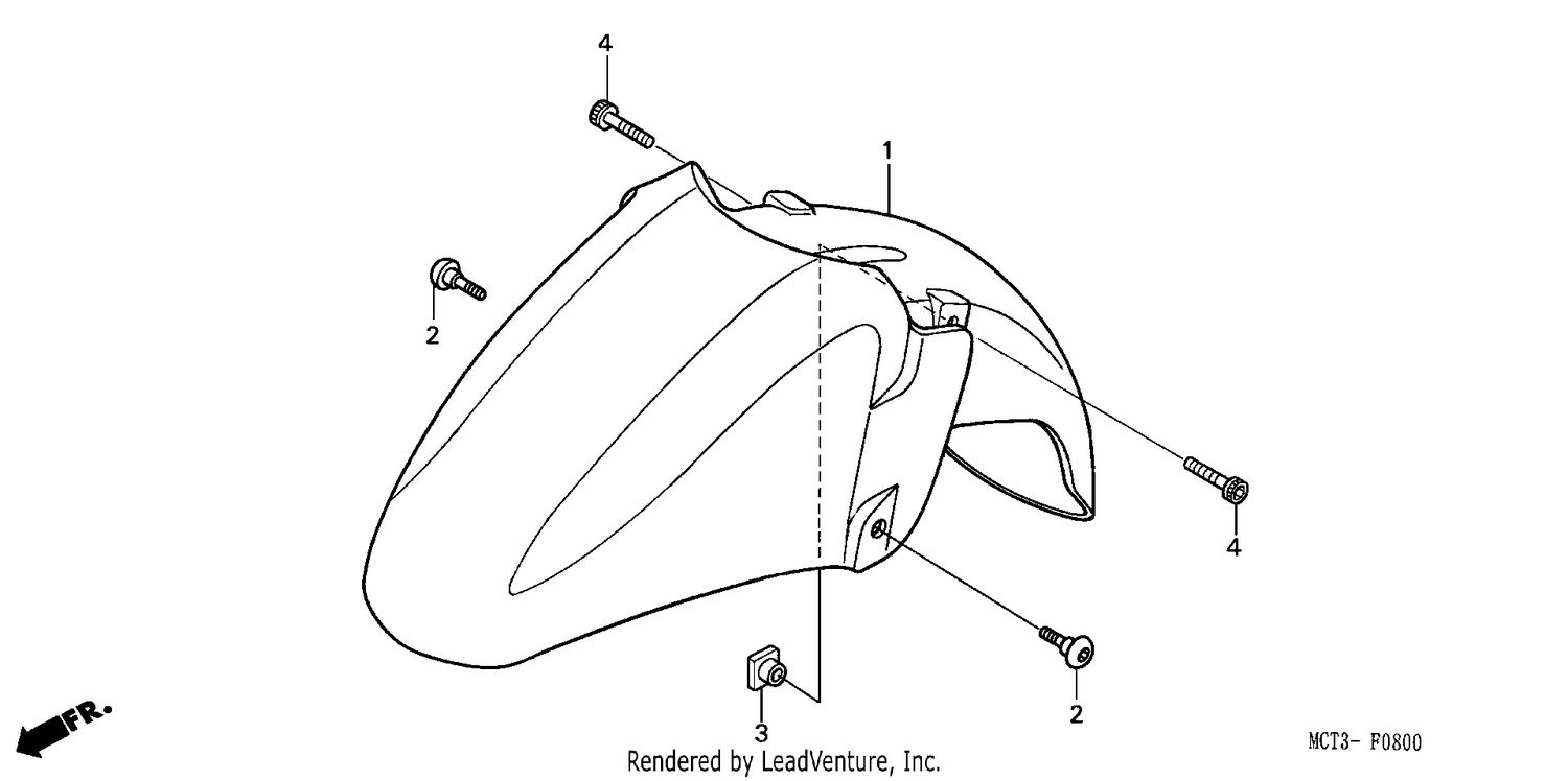 FRONT FENDER (FJS6001/2/D3/D4/D5)