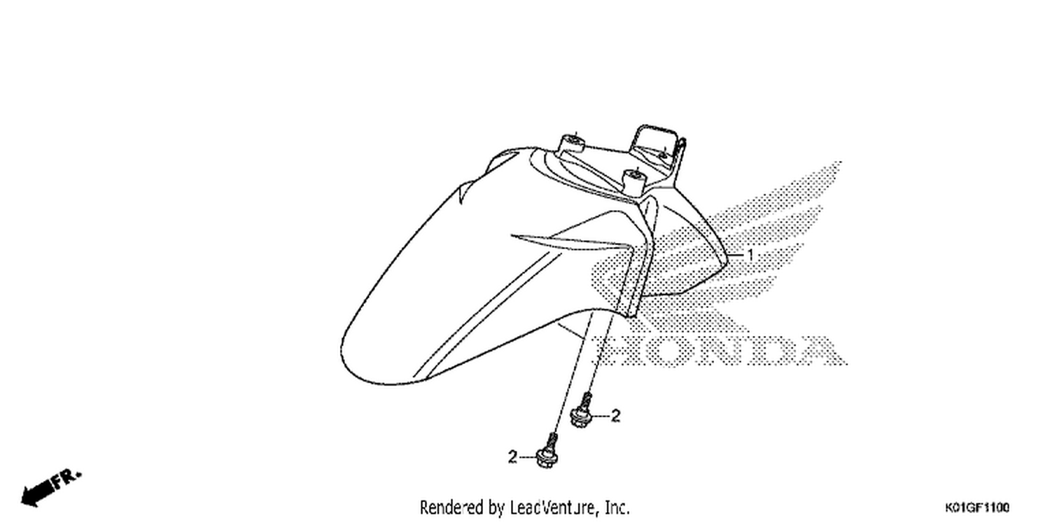  FRONT FENDER