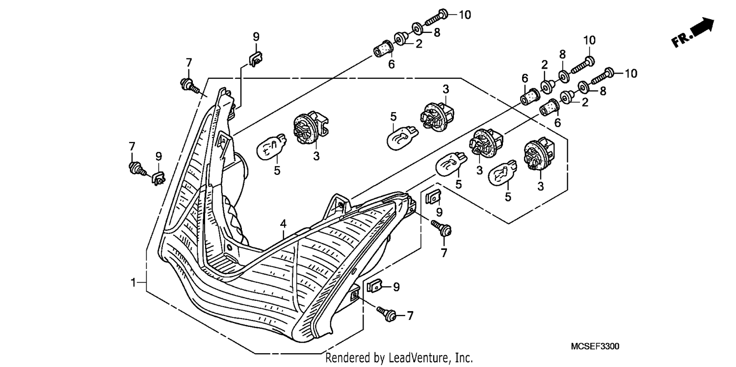 REAR COMBINATION LIGHT