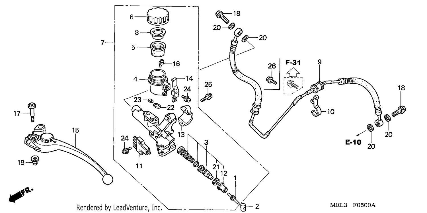 CLUTCH MASTER CYLINDER