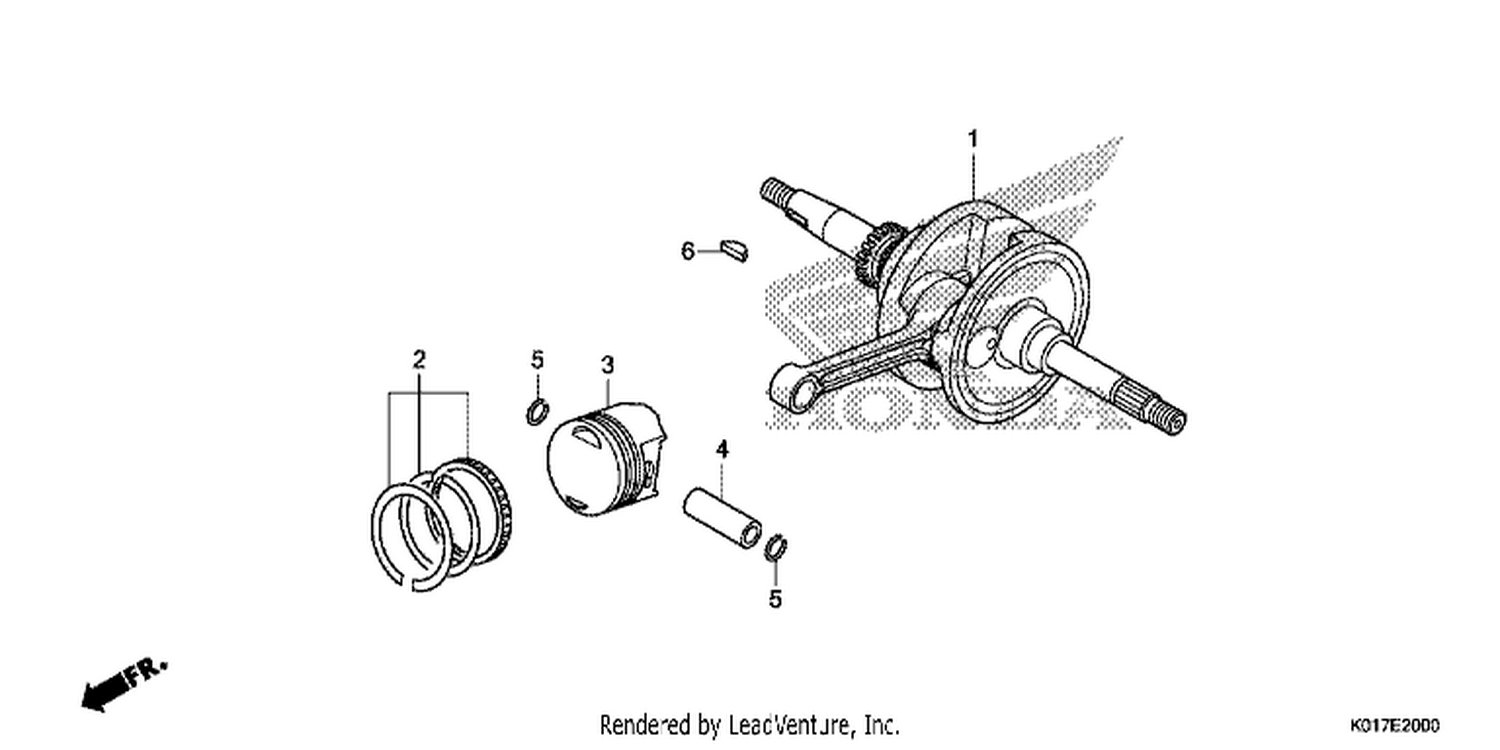  CRANKSHAFT/ PI STON