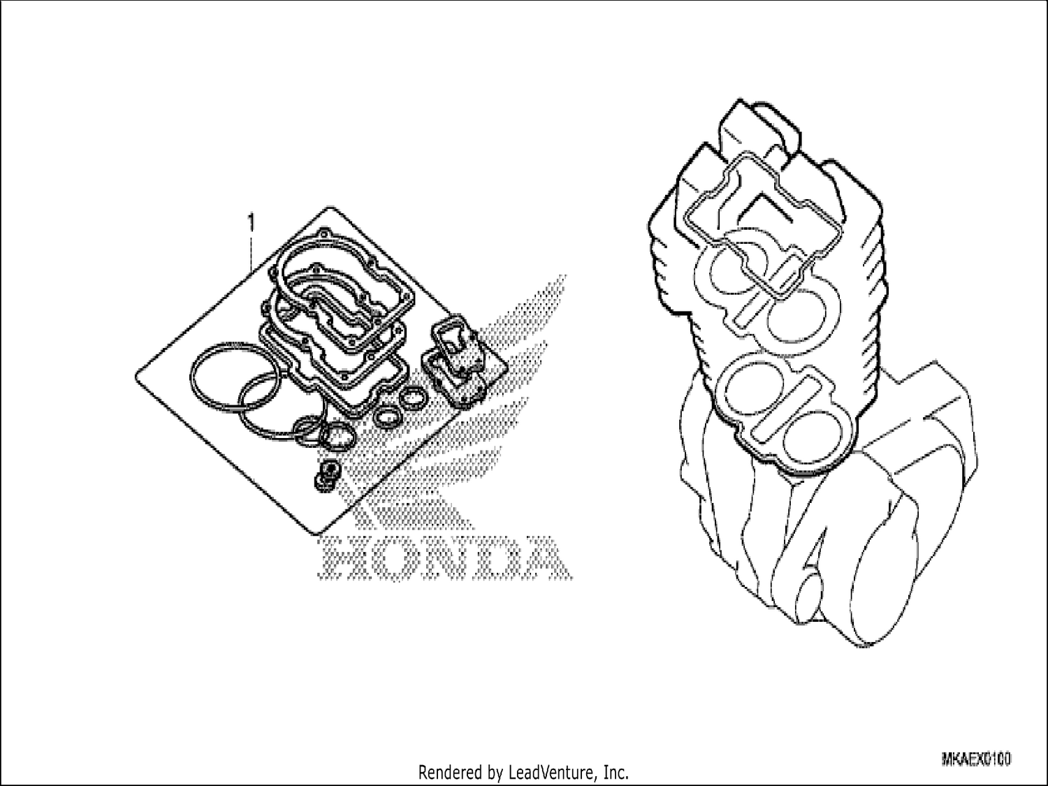  GASKET KIT A