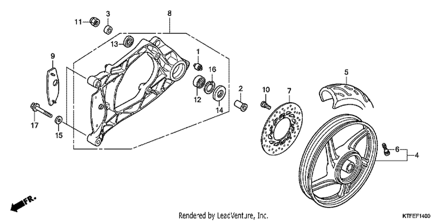  REAR WHEEL/SWINGARM