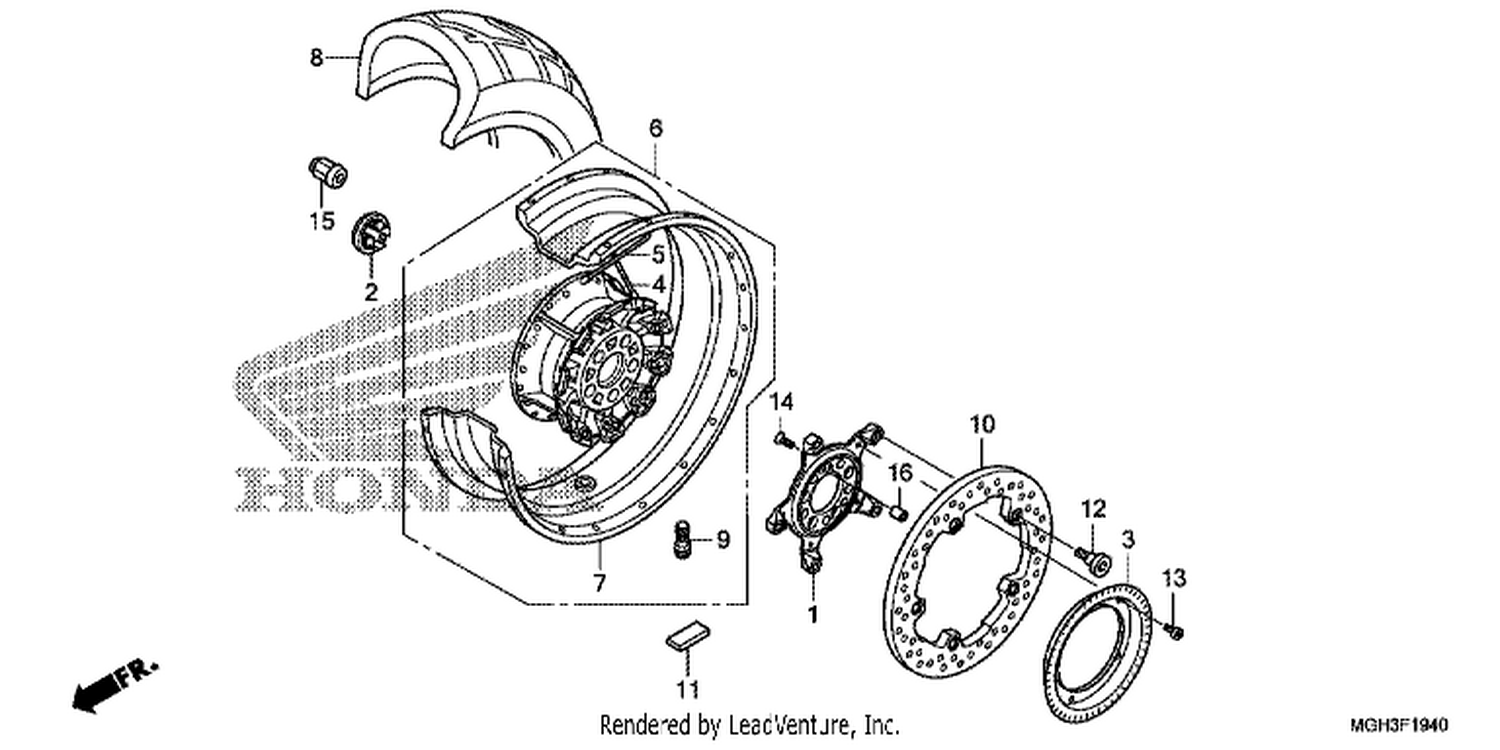  40 REAR WHEEL