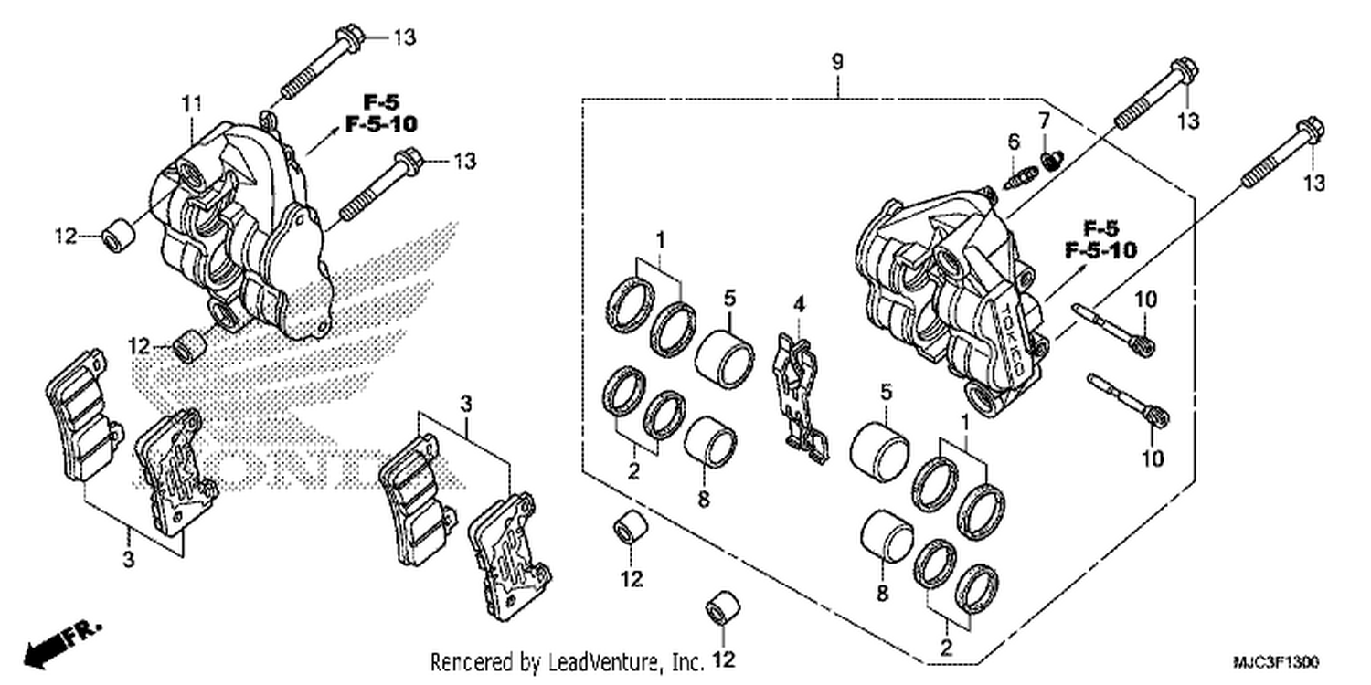  FRONT BRAKE CALIPER